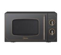 MIDEA MICRO 20L RETRO GRILL INV NERO MM720CJ7B