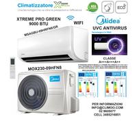 Midea Climatizzatore Monosplit serie Xtreme Pro Green Wi-Fi Inverter R-32 Classe A+++ 12000 btu