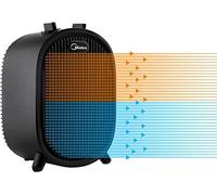 MIDEA TERMOVENTILATORE NF2020ABE 2IN1 2000W NERO**PUOI PAGARE ANCHE ALLA CONSEGNA!!!**