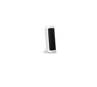 Midea NTH20-19JE Stufetta Elettrica Basso Consumo con Termoventilatore, 7° Inclinazione, 70° Oscillazione, 2000W, 2 Livelli di Potenza, Silenzioso, Protezione Antigoccia, Termostato, Altezza 45.1 cm