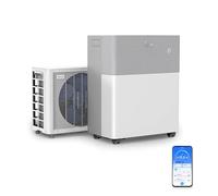 Midea Portasplit, pompa di calore mobile, raffreddamento A++/riscaldamento A+, 12000 BTU 3, 5kW, per ambienti fino a 42 m² / 105 m³, solo 39 dB(A) in modalità silenziosa