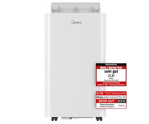 Midea Silent Cool 26 Pro WF, 9000 BTU 2,6 kW, raffreddamento, ventilazione, deumidificazione, dimensioni della stanza fino a 88 m³(33 ㎡), controllo APP/Alexa/Google Home/IFTTT, aria condizionata