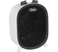 MIDEA Termoventilatore da Tavolo Stufa Elettrica Potenza 2000 Watt Volume Riscaldabile 20 m3 colore Bianco e Nero - NF20-20AW