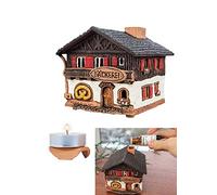 Midene A268AR - Miniatura in ceramica fatta a mano "Bakery in Baviera, Germania", dimensioni medie, A268AR