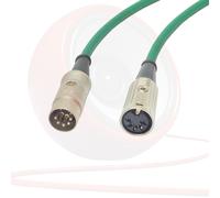 Midi Cavo Prolunga 5 Perno din Cavo. Maschio A Femmina Spina Presa Phantom Power