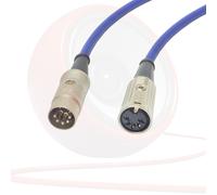 Midi Cavo Prolunga 5 Perno din Cavo. Maschio A Femmina Spina Presa Phantom Power