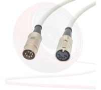 Midi Cavo Prolunga 5 Perno din Cavo. Maschio A Femmina Spina Presa Phantom Power