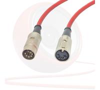 Midi Cavo Prolunga 5 Perno din Cavo. Maschio A Femmina Spina Presa Phantom Power