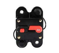 Midi Fuse Holder 60A - 1Pc 12-24V 50Amp -100Amp Interruttore Automatico Ripristina Portafusibili Portafusibili In Lega E Plastica Per Auto Per Barche Impermeabile(60A) Adatto Per 60 Amp Midi Fuse