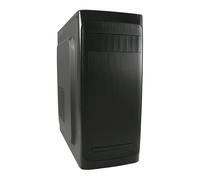 Custodia MidiTower 7034B nera USB3.0/2.0, senza alimentatore NEW