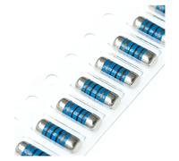 MIDILI 10 Pezzi 0207 resistore Wafer di precisione a Film Metallico SMD 1% 0,5 W 51 K 56 K 62 K 68 K 75 K 82 K 91 K 110 K 120 K 130 K 150 K 160 K 180 K Ohm (Size : 0207 56K 0.5W)