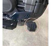 Midimttop Pedale freno a pedale Leva estensione Ingrandisci piastra di estensione piolo compatible with Rebel CMX1 100 CMX1100/DCT CMX1100A Accessori 2021 2022 2023 2024 (Nero)