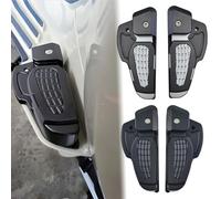 Midimttop Pedane pedane pieghevoli per passeggero posteriore in alluminio adatte Replacement for Primavera 125/150 Sprint 125/150 Accessori 2017-2023 (Nero)