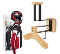 MidingChai Porta Casco Moto da Parete, Appendi Casco Moto da Parete, Moto Accessori Utili, Struttura di Ancoraggio a Parete per Motociclette, Calcio, Sci e Tattico (Stile A)