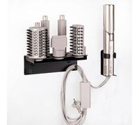 MidingChai Shark Flexstyle Porta Asciugacapelli da Parete 5 in 1 Porta Phon Compatibile con Shark HD430 HD432 HD433 HD442, Organizer per Accessori da Bagno Acciaio Inossidabile