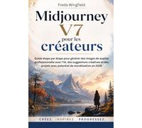 Midjourney V7 pour les créateurs: Guide étape par étape pour générer des images de qualité professionnelle avec l’IA, des suggestions créatives et des projets avec potentiel de monétisation en 2026