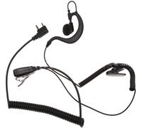 Midland A21M Micro Auricolare Con Paraorecchie E Ptt Professionale, Cavo Robusto