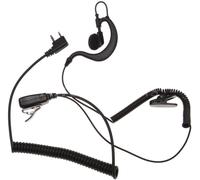 MIDLAND A21M Micro Auricolare Professionale con Auricolare e PTT, Cavo Durevole