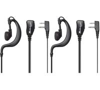 Midland - Auricolare con Archetto e Microfono MA21-Li Compatibile con Walkie Talkie G7, G9, Serie XT/XT PRO - Audio Cristallino, Connettore 2 Pin Tipo L, Design Regolabile, Funzione Push To Talk