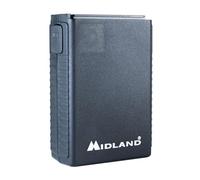 Midland - Batteria PB42 Lithium per Walkie Talkie Alan 42, 2800mAh, Ricarica Rapida USB-C, LED di Stato, Alta Capacità per Ricetrasmettitori Portatili, Accessori per Radioamatori, Tensione 3,7V