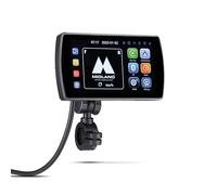 Midland - Bike Play Pro, Accessori Moto con Compatibilità Bluetooth Android Auto - Navigatore Moto con Mirroring, Touchscreen 5.5" Anche con Guanti e Comandi Vocali, Accessorio Retroilluminato