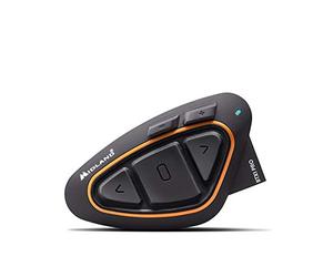 Midland BTX1 PRO Singolo "OLD VERSION" Interfono Moto Bluetooth Coppia, Auricolari Casco con Cancellazione del Rumore, Comunicazione Pilota Passeggero - 1 Auricolare