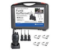 Midland C1107.S2 G10 Pro PMR 4er Handwerker-Koffer Radio PMR Kit da 4