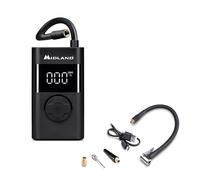 Midland - ENERPUMP | Compressore d'aria portatile 150 PSI/10 Bar, Batteria 4000 mAh+Batteria esterna, Gonfiaggio rapido Moto, Bicicletta, Auto, Palloncini, Materasso