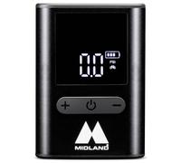 Midland ENERPUMP Mini compressore d'aria portatile 100 PSI/6 Bar, batteria esterna, formato tascabile