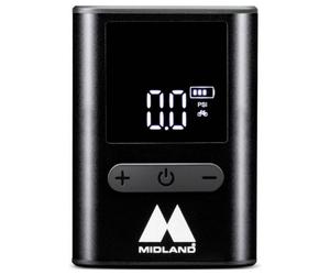 Midland ENERPUMP MINI - Compressore Ad Aria Con Power Bank E Kit Di Riparazione
