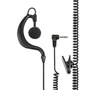 Midland EP21 Auricolare, Jack 3,5mm, Nero