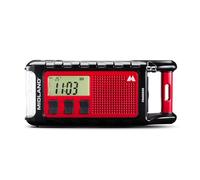 Midland ER300 Pro C1663 -Powerbank con batteria esterna USB-C per 2 smartphone, batteria agli ioni di litio ricaricabile da 10.000 mAh, Bluetooth integrato