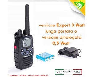 Midland G7 Pro Single PMR + LPD - Radiotrasmettitore, Nero C1090.08