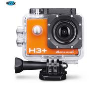 Midland H3+ - Action Cam Full HD display LCD 2" Wi-Fi waterproof stabilizzatore