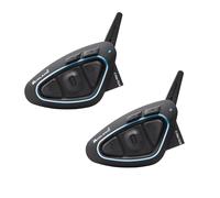 Midland - Interfono Moto Bluetooth Coppia BTX2 Pro S LR Twin, Auricolari Casco W