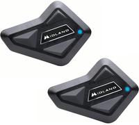 Midland - Interfono Moto Bluetooth ECE2206 Coppia Nuovo BT Mini Twin, Auricolari