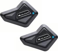 INTERFONO BT MINI DOPPIO - PILOTA-PASSEGGERO MIDLAND