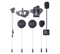 KIT AUDIO INTERFONO MIDLAND BT MINI SPEAKERS CUFFIE RCF 40MM BASE MICROFONO