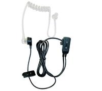 Midland MA31-L Aggancio Monofonico Cablato Nero, Grigio, Trasparente auricolare per telefono cellulare