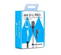 Midland MA31-L PRO C1497 Microfono Auricolare pneumatico VOX 2 Pin connettore L
