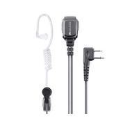 MIDLAND MA31 L Pro - Microfono integrato, connettore a 2 pin tipo L AURICOLARI, Nero, Trasparente