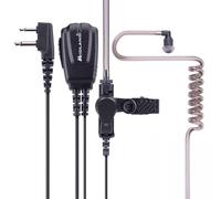 Midland - MA31 Secure TX Microfono 2 Pin con Auricolare Pneumatico Trasparente e