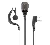 Midland - Microfono con Mono Auricolare MA21-L PRO per Sicurezza Soft Unica Nero