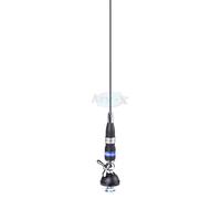 Midland Mini (C593) - Antenna CB per Auto e Camion 26-28 MHz 80W Acciaio Inox