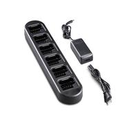 Midland MULTI CA-BR180 Caricabatterie a 12 posizioni: per avere sempre pronte, organizzate e caricate le batterie dei tuoi walkies talkies.