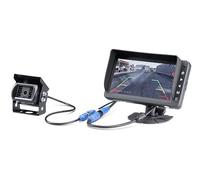 Midland - Retrocamera Camper e Camion Truck Guardian Wired, Telecamera Retromarcia a Filo per Manovra e Sorveglianza - Full HD, Visione Notturna, 3 Telecamere, Telecomando, Angolo 110°, Cablaggio 20m