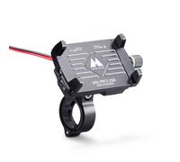 Supporto per smartphone da manubrio Midland MH-PRO USB con caricatore usb