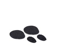 Midland - Velcri Audio Kit Linea BT Auricolari e Interfono Moto Cancellazione Rumore, 2 Dischetti Adesivi DX/SX Ricambio per Microfono e Auricolare BT, Accessori Microfoni Braccetto e Cuffie con Filo