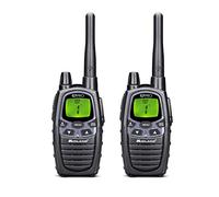 Midland - Walkie Talkie G7 PRO, Coppia Ricetrasmittenti Professionali Softair e Outdoor, 85 Canali - 16 PMR446/69 LPD Senza Licenza, Copertura 10Km, Autonomia 18 Ore, Batterie Ricaricabili e Accessori
