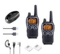 Midland Walkie Talkie XT70 2 Ricetrasmittenti Professionali Dual Band 93 Canali